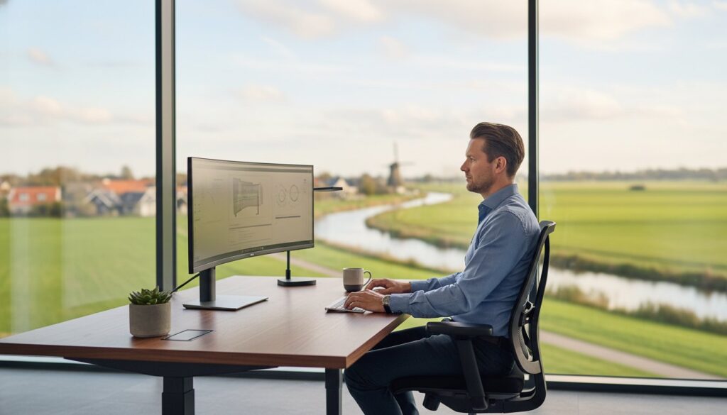 Ergonomische werkplek inrichten: een praktisch stappenplan